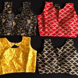 New Indian Readymade  Blouse Party Wear Stitched